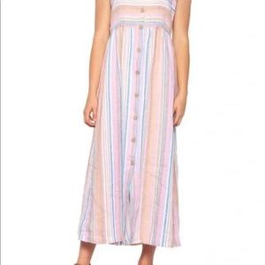 C & C California Sundress in soft linen